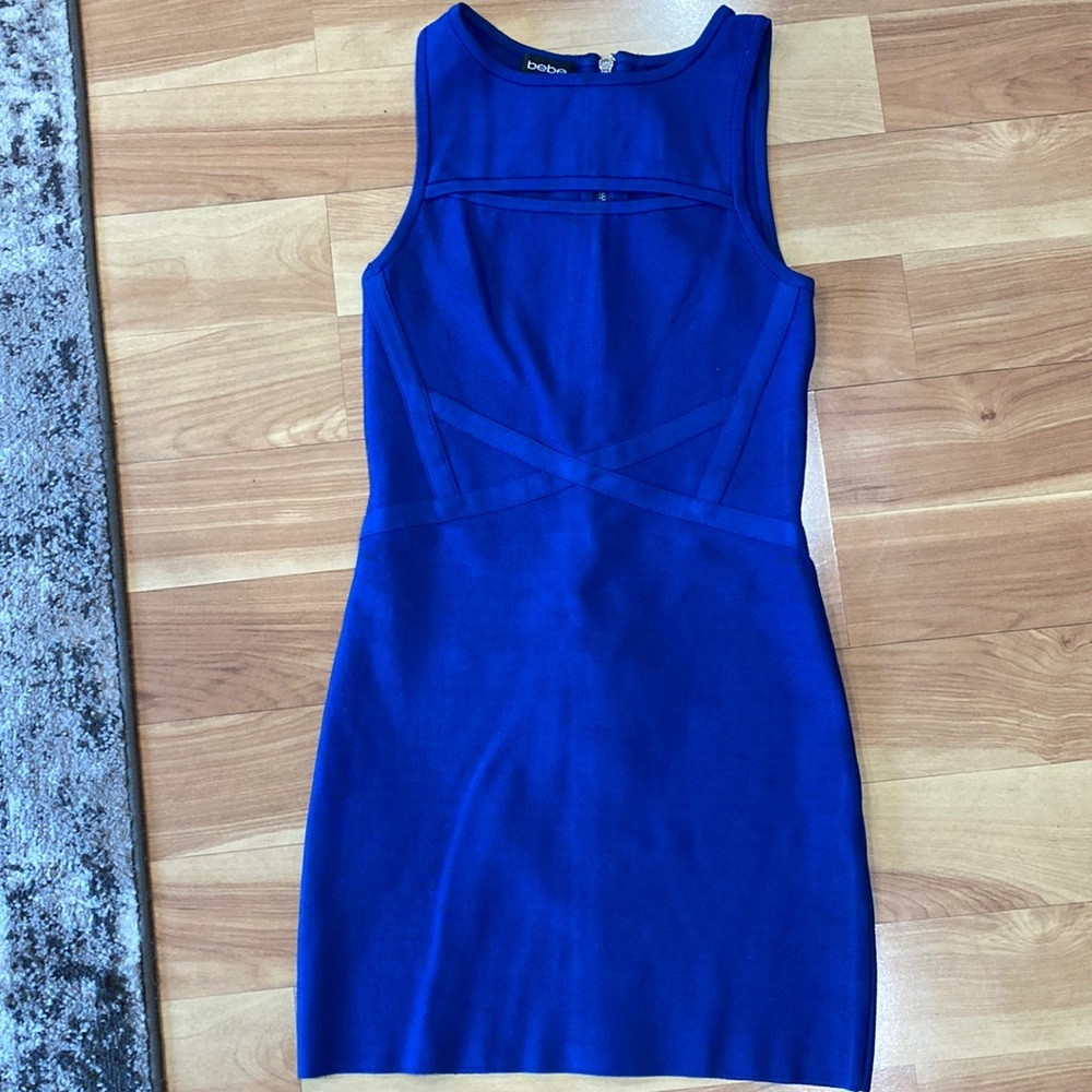 Blue Bandage Dress